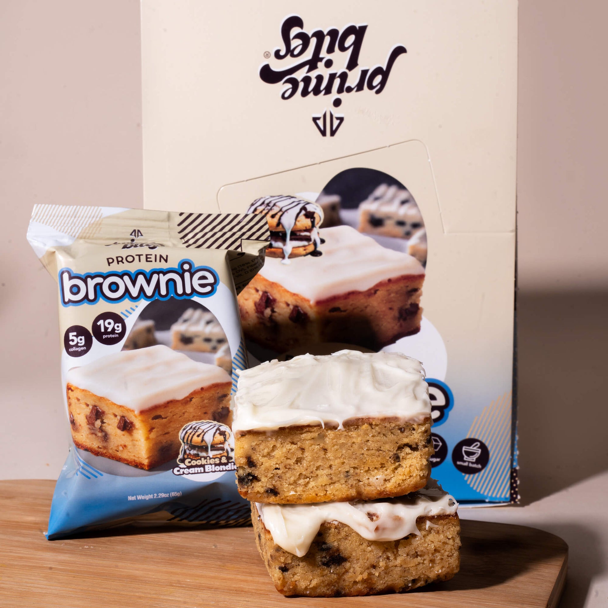 Cookies & Cream Blondie - Prime Bites